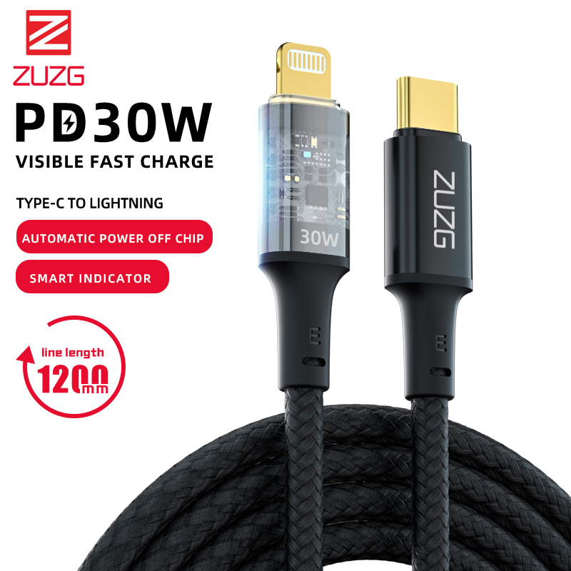 ZC-DX05 Smart Power off Transparent PD Data Cable